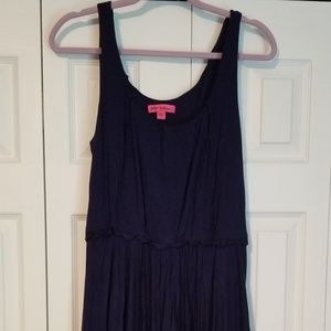 Betsey Johnson Navy Knit Mini Dress